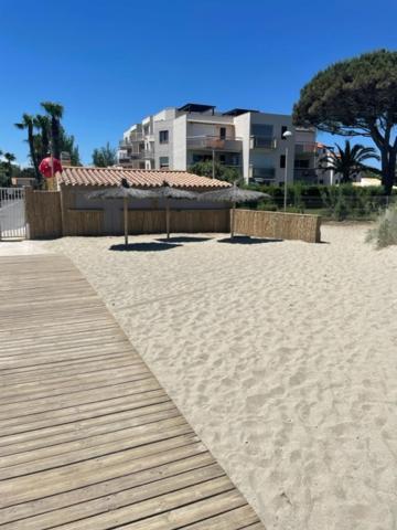 Rez De Jardin + Terrasse Piscine Et Acces Direct Plage Apartment Saint-Cyprien  Luaran gambar